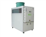 200Kw 80Hp انفجار برغي الهواء المياه برغي مبرد